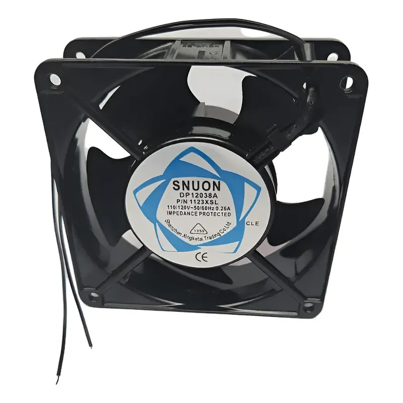 Ventilador Fan Cooler Dp12038a 110v 120v 50/60hz 120x38mm Negro