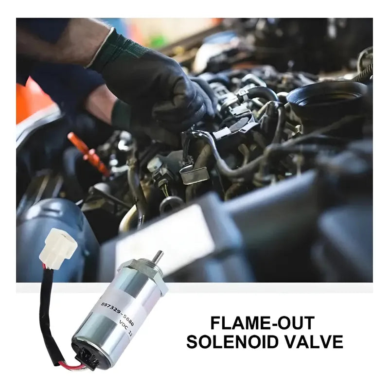 Solenoide Parada Apagado De Combustible 897329-5680 12v