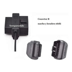Cable Duplicador Extensión Obdii Obd2 - 1 Macho  2 Hembra