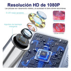 Otoscopio Profesional Digital 3.9mm Pantalla 4.3in Hd Oido Blanco