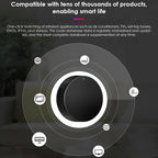 Control Remoto Inteligente Wifi Compatible Alexa Google Tuya Negro