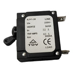 Disyuntor Diferencial Switch 32a Generador Soldadora Breaker