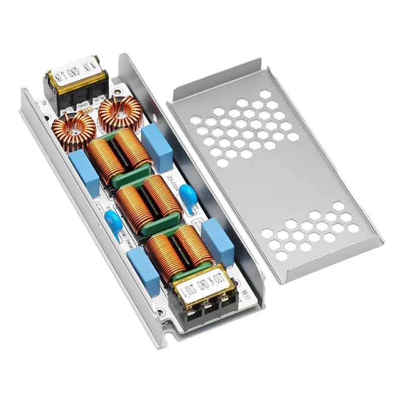 Filtro Emi Emc 220v Eliminador Supresion Ruido Electrico Rfi