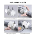 Extractor De Aire Blower Industrial 145mm 6 Pulgadas 220v