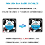 Ventilador Fan Cooler 25x10mm 5v 2510 2 Pin Negro