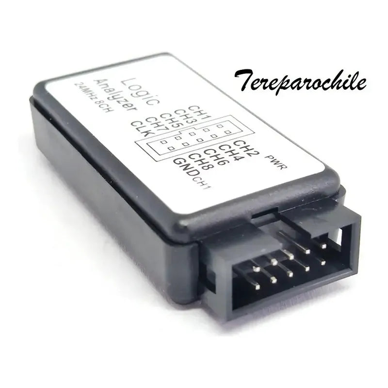 Analizador Lógico 24 Mhz 8ch Usb - Mcu Arm Dsp Fpga