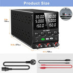 Fuente Poder Laboratorio Regulable Variable 0-60v 0-10a 300w