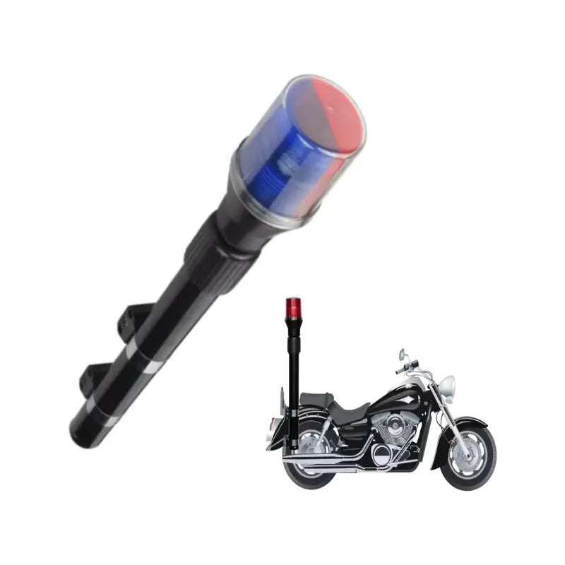 Baliza Led Policial Emergencia Moto 12v Rojo Azul Estrobo