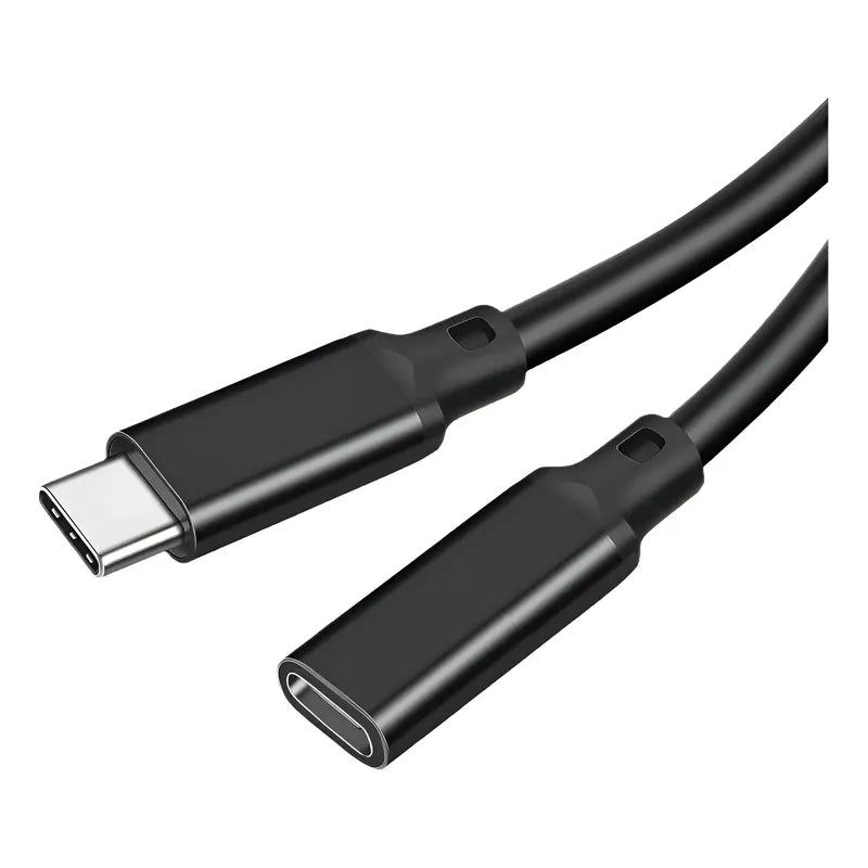 Cable Extension Usb-c 3.1 Gen2 10gbps Pd 100w 4k 60hz 3m Negro