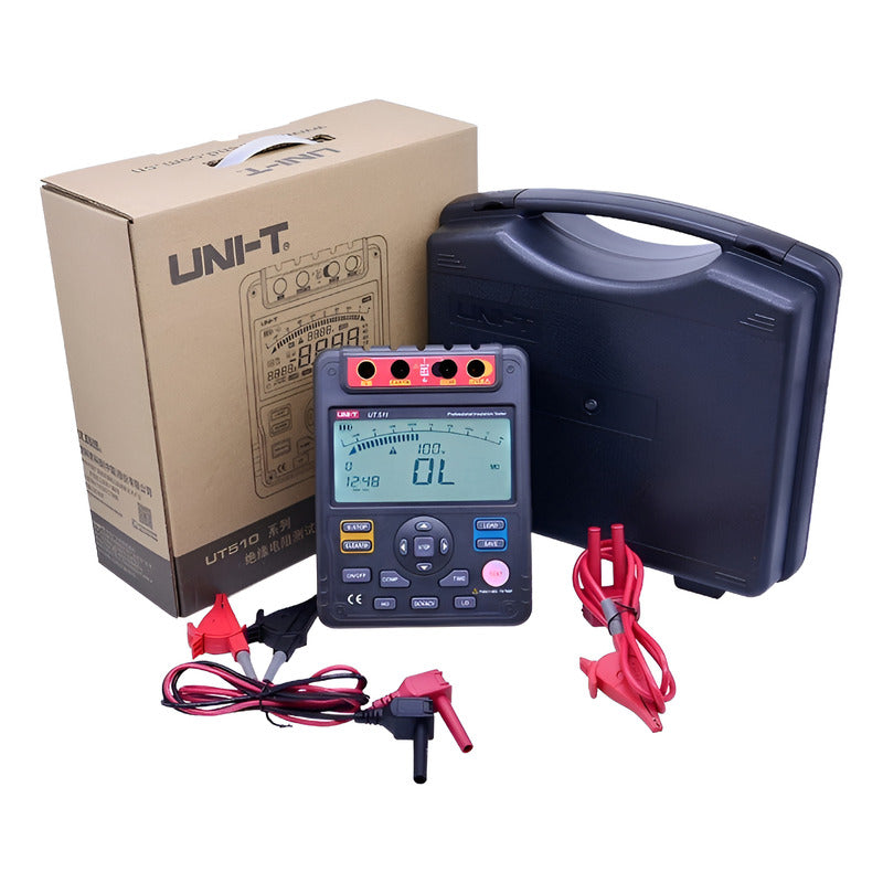 Tester Medidor De Resistencia Aislación Megóhmetro Ut511
