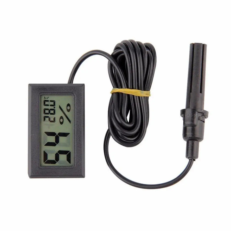 Termometro Higrometro Humedad Temperatura Lcd Sensor Externo