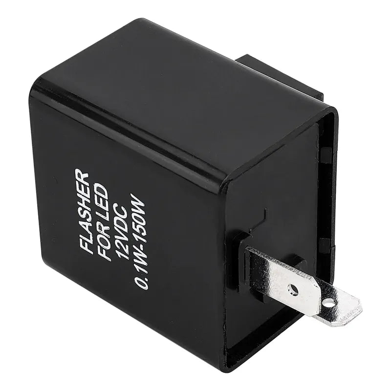 Rele Luz Led Flasher Intermitente 12v 0.1w A 150w 2 Pin Moto