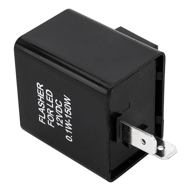 Rele Luz Led Flasher Intermitente 12v 0.1w A 150w 2 Pin Moto