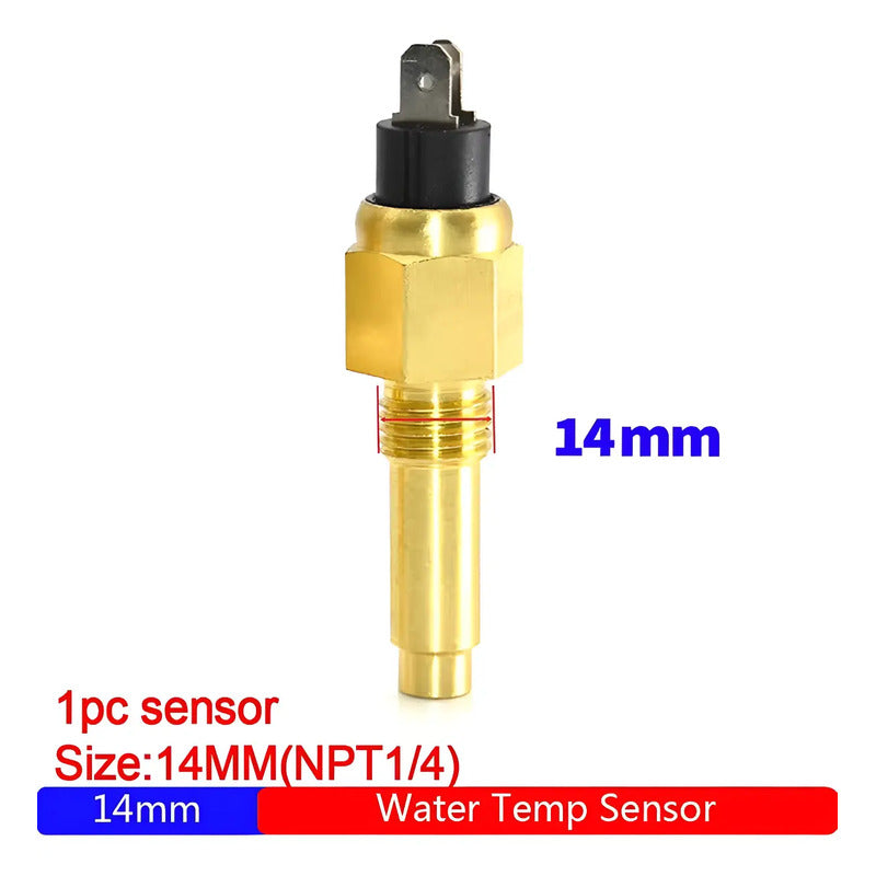 Sensor De Temperatura Agua 14mm Npt 1/4 Universal M14