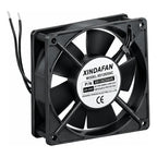 Ventilador Fan Cooler Xd12025ac 220v 120x25mm 2 Cables Negro