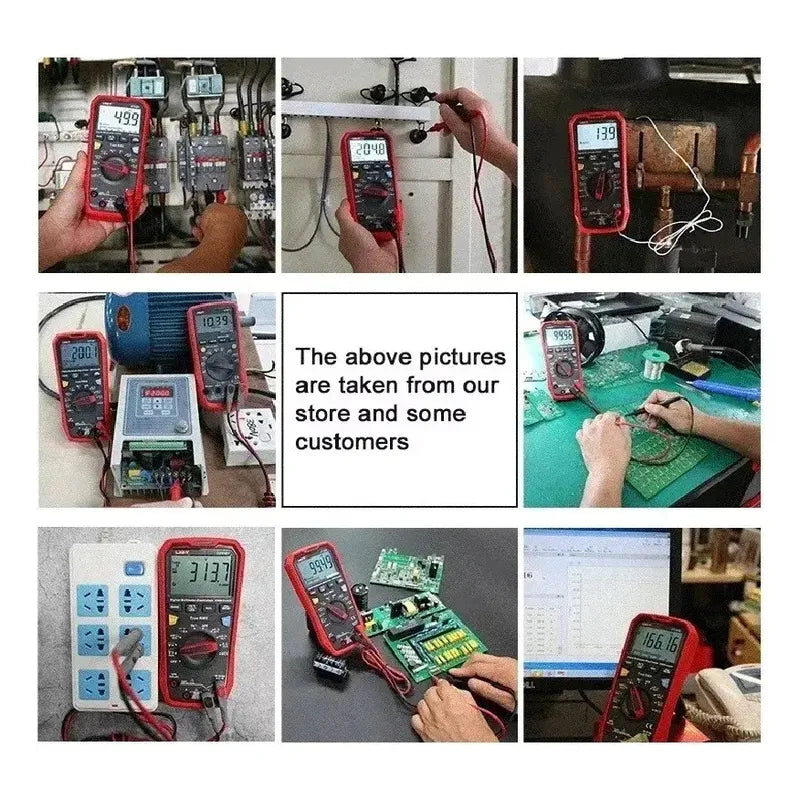 Multímetro Digital Usb Uni-t Ut61e+ Capacitor Hfe 1000v Rms