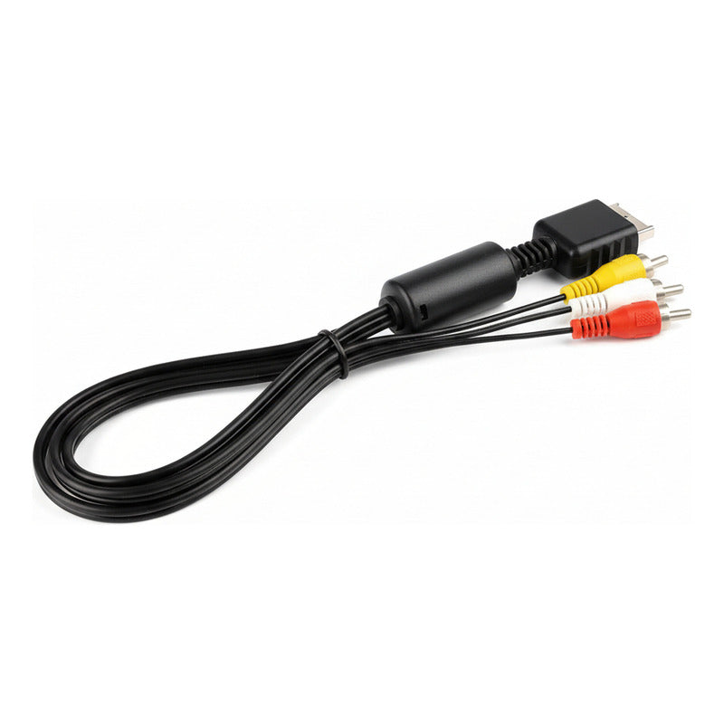 Cable Av Audio Video Compatible Con Playstation 2 Ps2 Y Ps3
