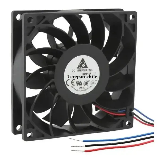 Ventilador Maquina Soldar 12v 1a 92x25mm 92mm Ffb0912sh 9225