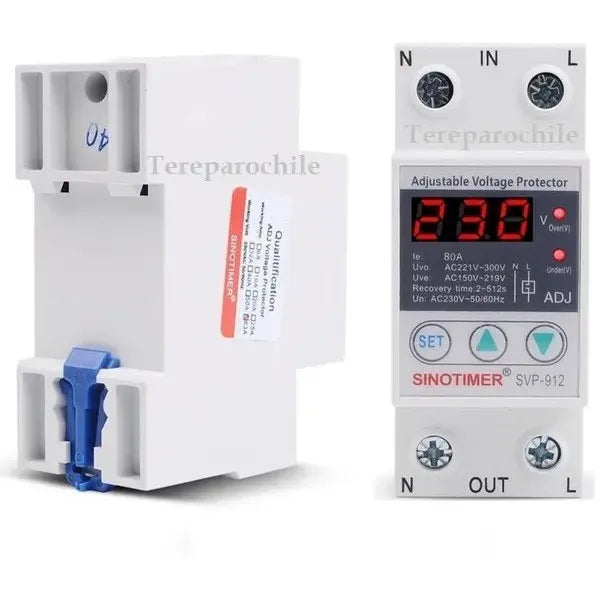 Relé De Protección Sobre Y Bajo Voltaje -red 220v Ac - 40a