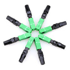 10 X Conectores Rápidos Sc/apc Fibra Óptica Ftth 10 Unidades