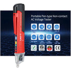 Tester Detector Fase Buscapolo Voltaje Uni-t Portatil 1000v Rojo Y Negro