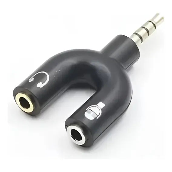 Adaptador 3.5mm Audio Macho Microfono Audifono Hembra Pololo
