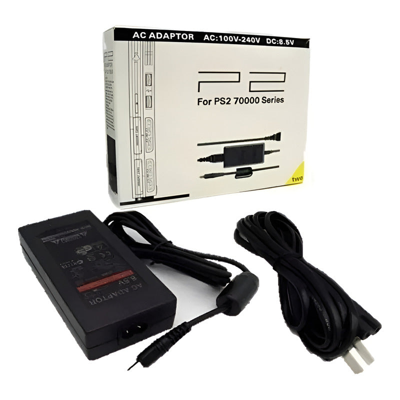 Adaptador Cable Corriente Playstation 2 Transformador Ps2