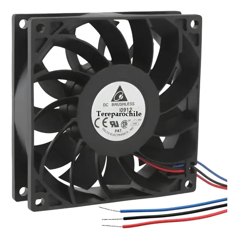 Ventilador Maquina Soldar 12v 92x25mm 9.2cm Igual Ytd129225s