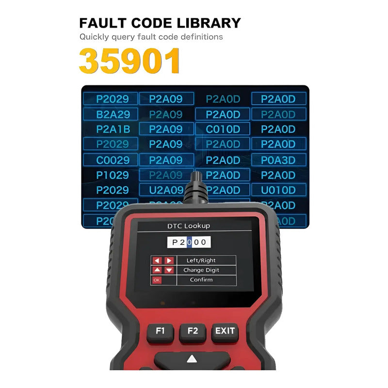 Escaner Diagnostico Automotriz Obd2 V519 Obdii Profesional