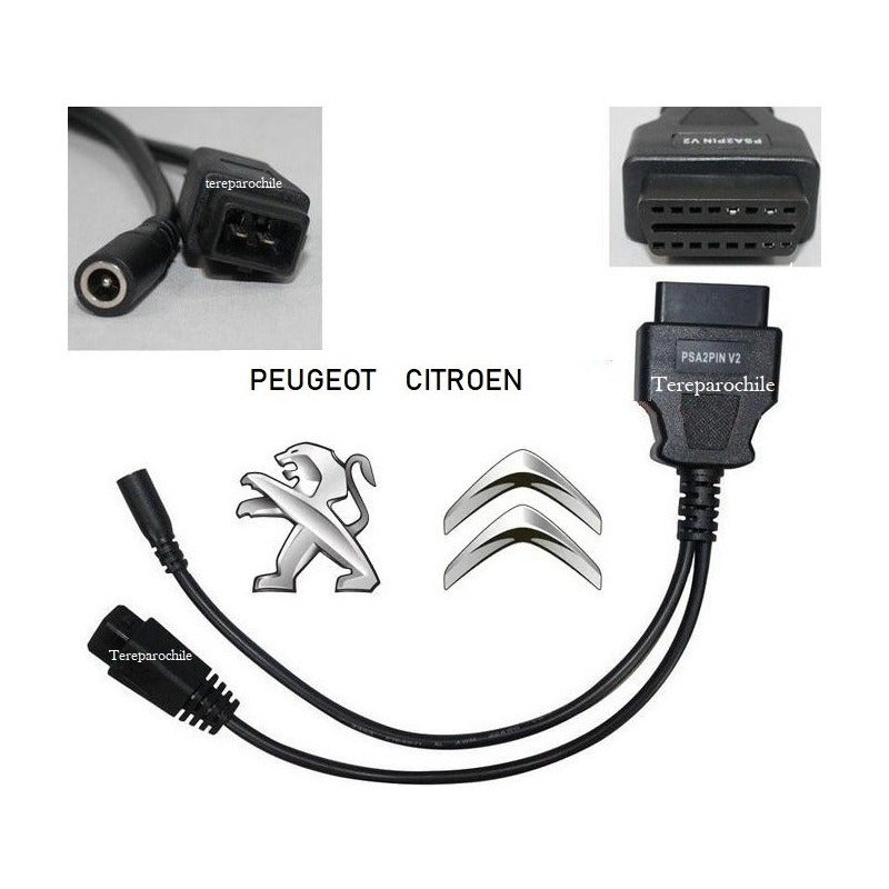 8 Cables Adaptadores Obdii Auto Obd1 Obd2 Audi Bmw Fiat Opel