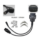 8 Cables Adaptadores Obdii Auto Obd1 Obd2 Audi Bmw Fiat Opel