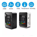 Detector Co2 Portátil Calidad De Aire Hcho Tvoc Digital