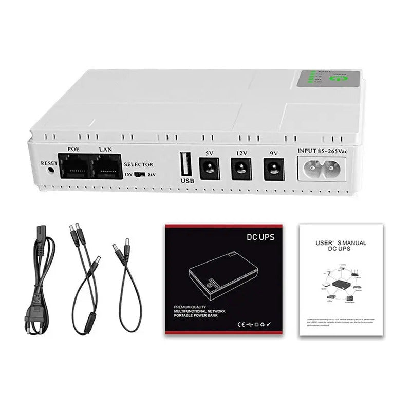 Ups Bateria Portatil 10.4ah Cctv Camara Router Celular Modem