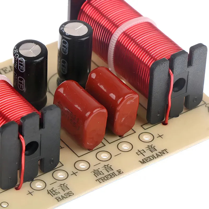 Crossover Divisor De Sonido Pasivo De 3 Vías Para Altavoces