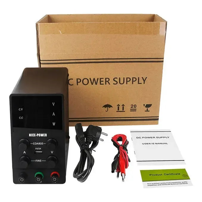 Fuente De Poder Variable Regulable De 0-30v 12 24v 4 Digitos