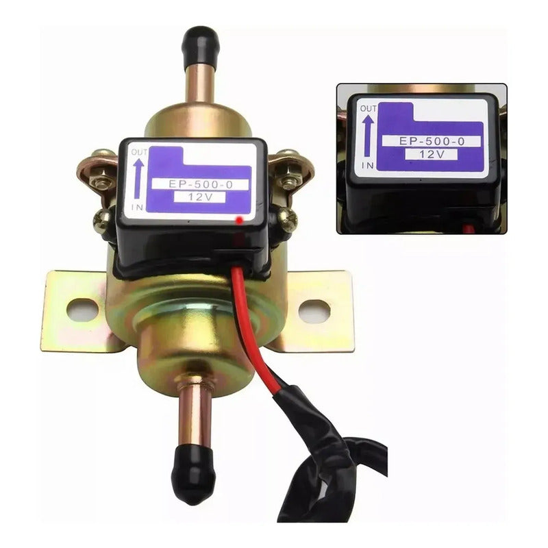 Bomba Combustible Electrica Universal Ep-500-0 12v Generador