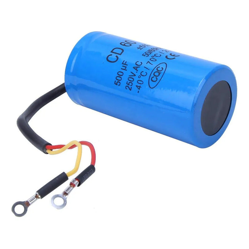 Condensador Arranque Cd60 500uf 250v Motor Electrico 50/60hz