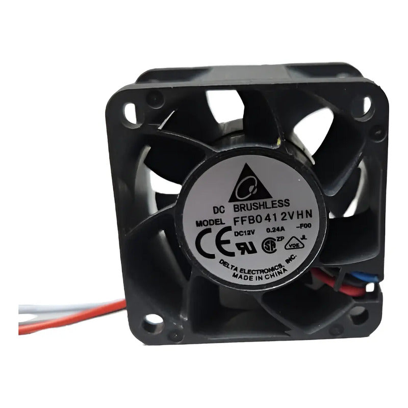 Ventilador Fan Cooler Ffb0412vhn 12v 40x28mm 4028 4cm 3 Pin Negro