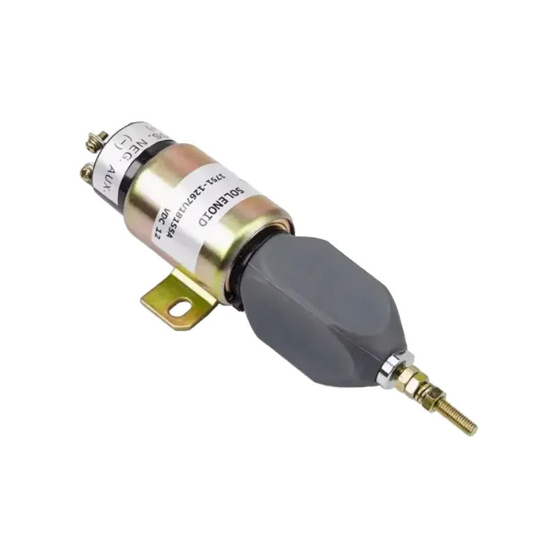 Valvula Solenoide 12v 3 Conectores Actuador Parada Generador