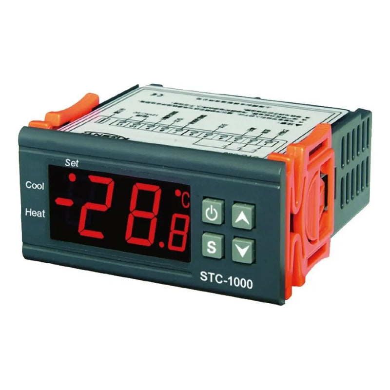 Controlador De Temperatura Digital Termostato Con Sonda 220v