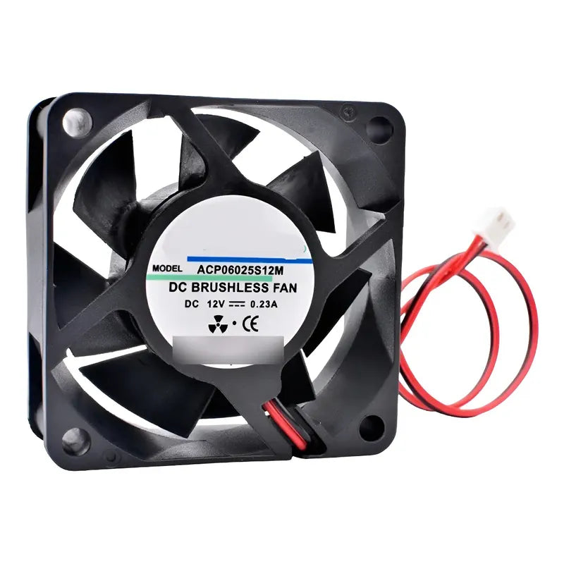 Ventilador Fan Cooler Acp06025s 12v 6cm 60mm 60x25mm 6025
