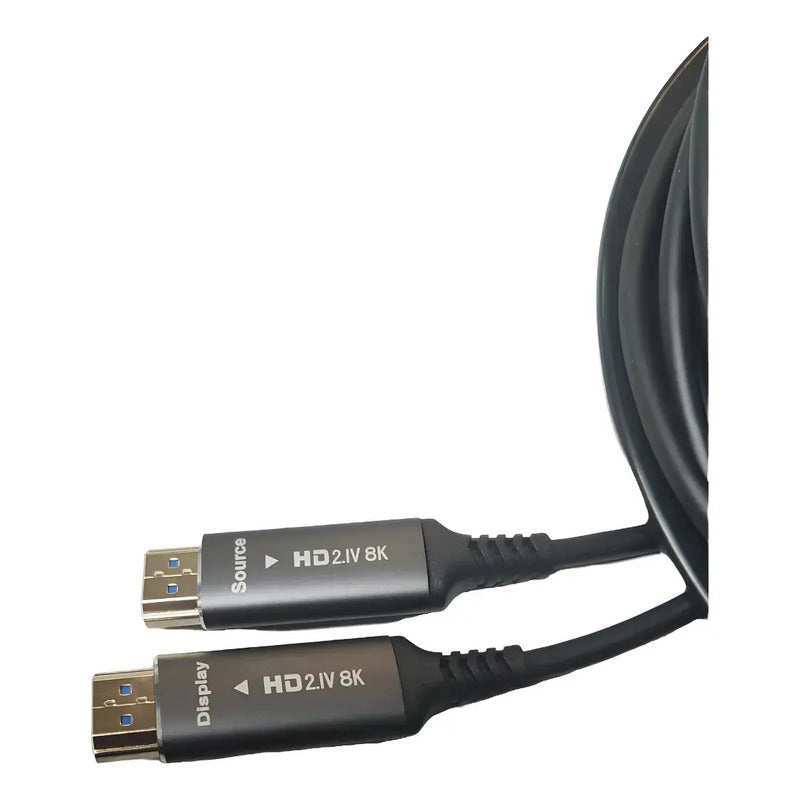 Cable Hdmi De Fibra Optica 30 Metros 8k 2.1 48gbps Ultra Hd