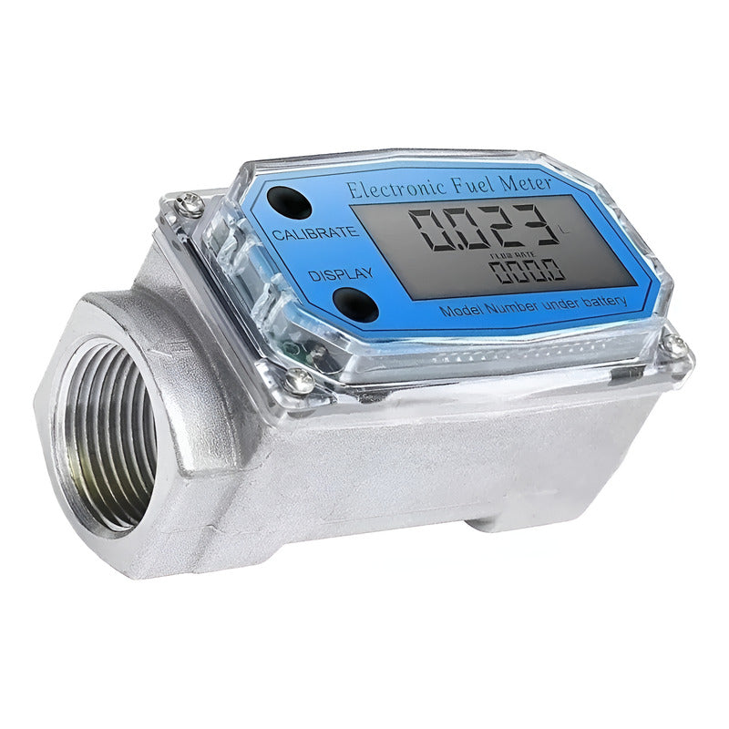 Medidor Liquidos Digital Flujometro Caudalimetro 1puLG K24