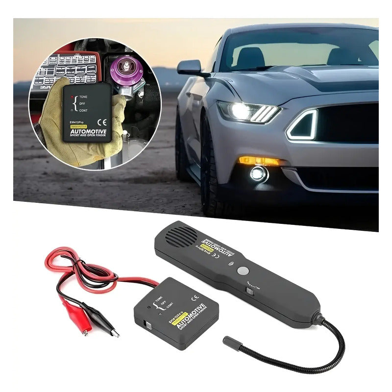 Tester Automotriz Rastreador Cable Probador Cortocircuito
