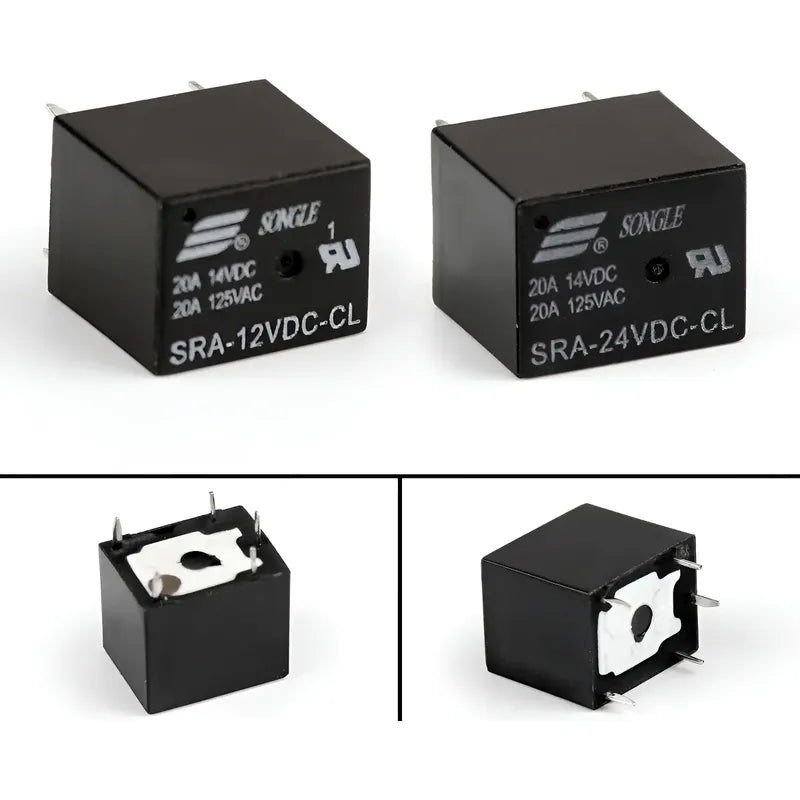 Micro Relay Sra-24vdc-cl Rele 20amp 24v Dc