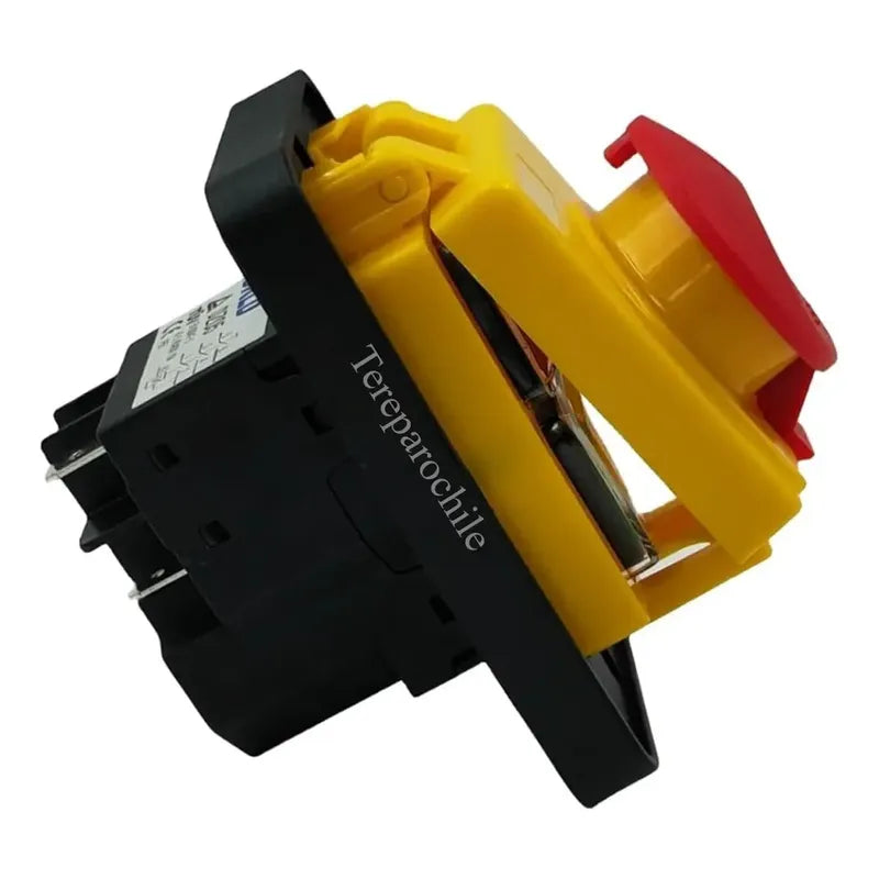 Switch Interruptor Pulsador Yh03-a Electromagnetico 3 Fases Amarillo
