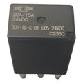 Rele Auto Song Chuan 301-1c-c-d1 U05 24vdc 20a - 15a 5pin