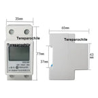 Remarcador Monofasico Digital Kwh Voltaje Amperaje 220v