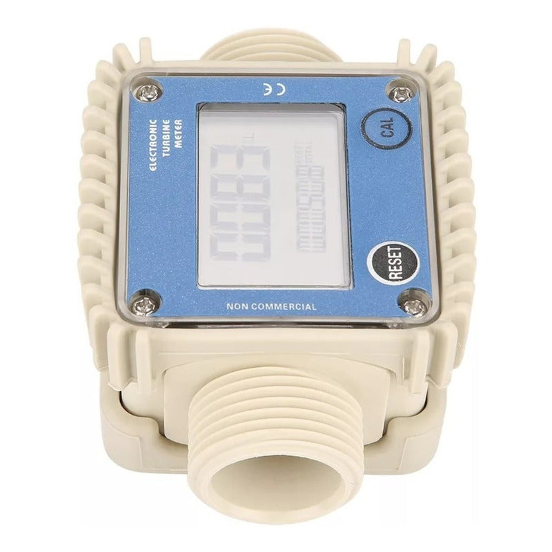 Flujometro K24 Medidor Digital Lcd Flujo Liquido Agua Diesel