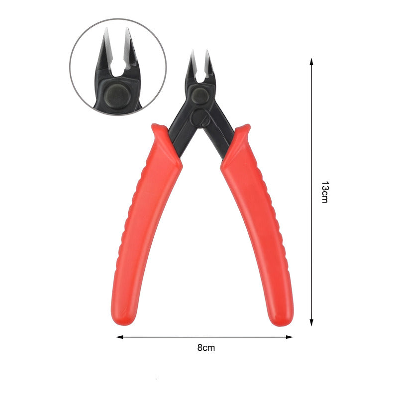 Kit Estuche Soldador Cautin Tester Pinzas Desatornillador